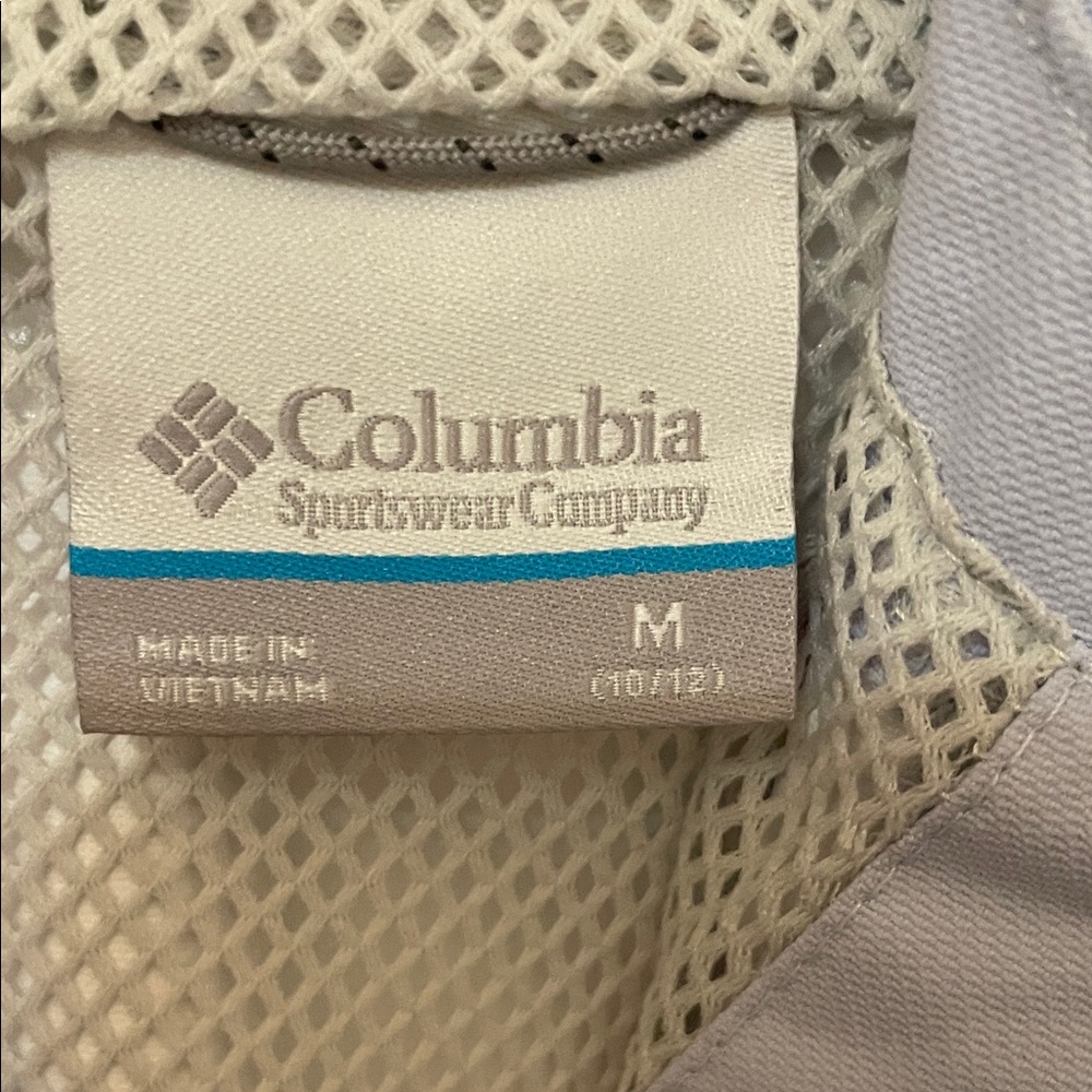 COLUMBIA NWT Girls Size 10/12 Light Purple Lavender Lined Jacket Raincoat - Picture 8 of 12